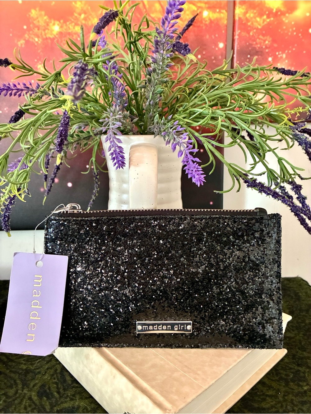 Madden Girl Glitter Wallet
